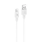 FONENG X126 USB-C kábel, 3 A, 1,2 m, fehér