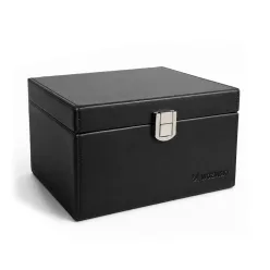   Wozinsky WPB-R16 rekeszes RFID-jelárnyékoló doboz autókulcsokhoz, 16 × 12 × 9 cm, fekete