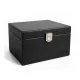 Wozinsky WPB-R16 rekeszes RFID-jelárnyékoló doboz autókulcsokhoz, 16 × 12 × 9 cm, fekete
