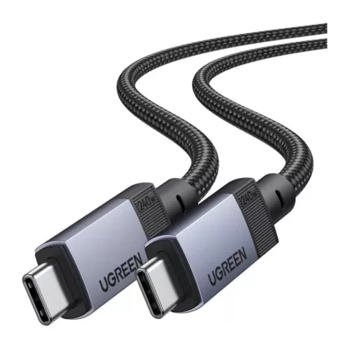 UGREEN L705 USB4 USB-C kábel, 2 m, 240 W, szürke