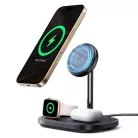Baseus EnerFill FS41 3in1 vezeték nélküli töltő, 22,5 W, fekete