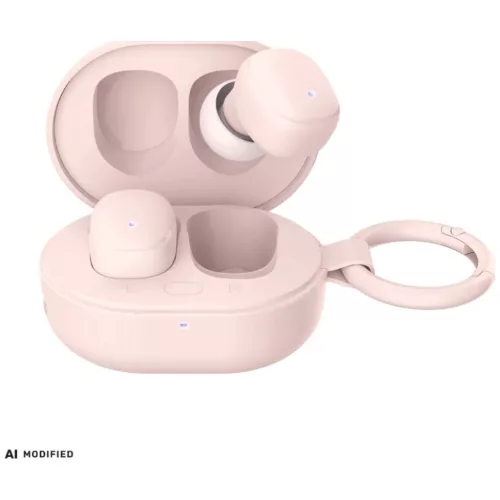 3MK FlowBuds 6.0 vezeték nélküli TWS fülhallgató, rózsaszín