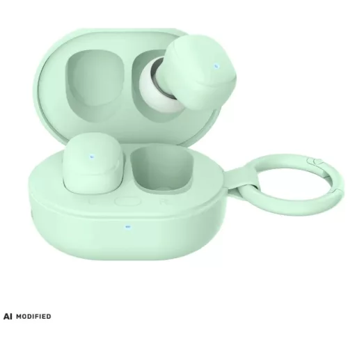 3MK FlowBuds 6.0 vezeték nélküli fülhallgató, zöld