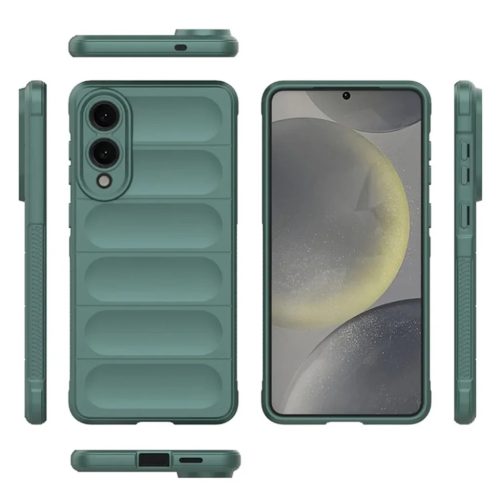 Techsuit - Varázspajzs - Samsung Galaxy S25 Edge - Fekete tok