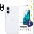 Wozinsky Full Camera Glass edzett üvegfólia teljes kameravédelem iPhone 16e/17e-hez üvegfólia