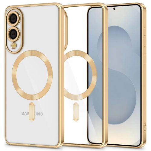 Tech-protect Magflex Magsafe Galaxy S25 Edge Fényes arany tok