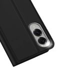 Samsung Galaxy S25 Edge Fekete Dux Ducis Skin Pro fliptok és kártyatartóval