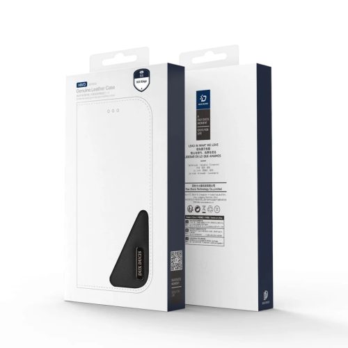 Samsung Galaxy S25 Edge Fekete Dux Ducis Hivo fliptok RFID védelemmel