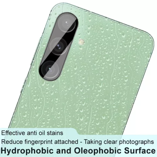 Techsuit - Teljes kameraüveg - Samsung Galaxy S24 FE - Fekete üvegfólia