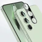 Techsuit - Teljes kameraüveg - Samsung Galaxy S24 FE - Fekete üvegfólia