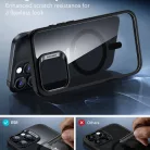 iPhone 16 Pro Átlátszó Fekete ESR Klasszikus Hibrid HaloLock tok