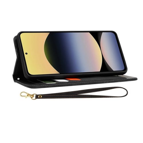 Techsuit - FlipCraft - Xiaomi Redmi Note 14 4G regionális verzió (163.25 x 76.55 x 8.16mm) - Hajnal Virágai tok