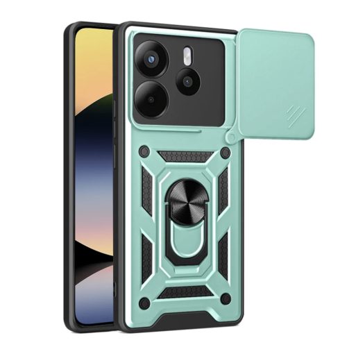 Techsuit - CamShield sorozat - Xiaomi Redmi Note 14 4G (163,25 x 76,55 x 8,16mm) - Zöld tok