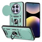 Techsuit - CamShield sorozat - Xiaomi Redmi Note 14 Pro 4G / Poco F7 - Zöld tok