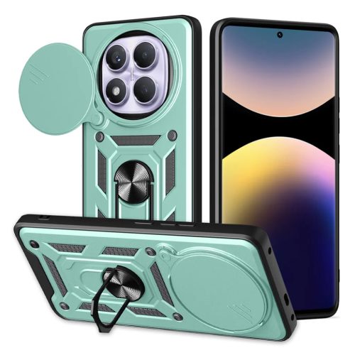 Techsuit - CamShield sorozat - Xiaomi Redmi Note 14 Pro 4G / Poco F7 - Zöld tok