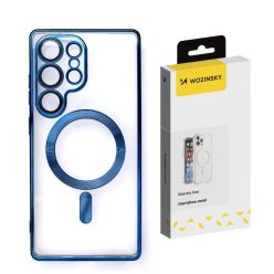   Wozinsky Electroplated Magsafe tok Samsung Galaxy S24 FE-hez - kék