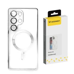   Wozinsky Electroplated Magsafe tok Samsung Galaxy S24 FE - ezüst
