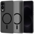 Tech-protect Magslim Magsafe Galaxy S25 Edge Matte/fekete tok