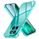 Techsuit - Ütésálló Átlátszó Szilikon Tok - Honor X8c - Átlátszó tok