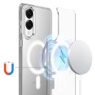 Techsuit - MagSafe Pro - Samsung Galaxy S25 Edge - Átlátszó tok