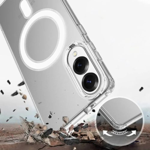 Techsuit - MagSafe Pro - Samsung Galaxy S25 Edge - Átlátszó tok