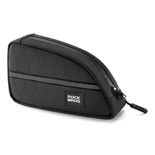 Rockbros háromszög alakú bicikliváz táska 0.8l - fekete