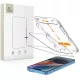 iPhone 13 / 13 Pro / 14 / 16 Edzett üveg Tech-protect Quick Set+ 2-pack Fekete üvegfólia