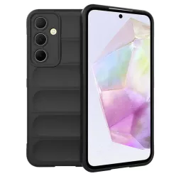 Techsuit - Varázspajzs - Samsung Galaxy A35 5G - Fekete tok