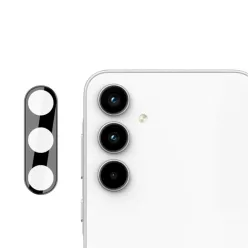   Techsuit - Teljes Kamera Üveg - Samsung Galaxy A55 5G - Fekete üvegfólia
