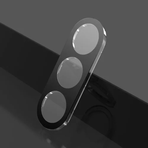 Techsuit - Teljes Kamera Üveg - Samsung Galaxy A55 5G - Fekete üvegfólia