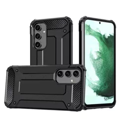Techsuit - Hibrid Páncél - Samsung Galaxy A54 - Fekete tok