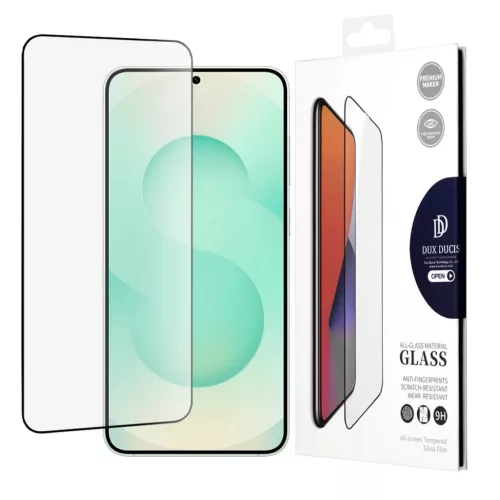 Samsung Galaxy S25 Plus Fekete Dux Ducis Edzett Üveg üvegfólia