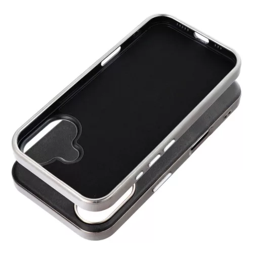GENTLEMAN MAG COVER tok kompatibilis MagSafe-technológiával IPHONE 16-hoz fekete