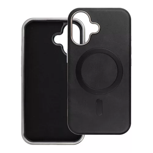 GENTLEMAN MAG COVER tok kompatibilis MagSafe-technológiával IPHONE 16-hoz fekete