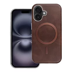   GENTLEMAN MAG COVER tok kompatibilis MagSafe-fel IPHONE 16 PRO-hoz barna