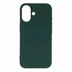   Liquid Silicone fliptok MagSafe kompatibilitással Samsung Galaxy A26 5G-hez - Zöld tok