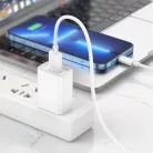 HOCO kábel USB A - Lightning 2,4A X88 1 m fehér