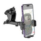 HOCO autós tartó szélvédőre / műszerfalra H15 sötét éjszaka fekete