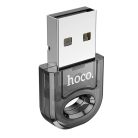 HOCO adapter USB A bluetooth UA28 átlátszó fekete