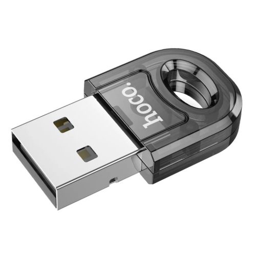 HOCO adapter USB A bluetooth UA28 átlátszó fekete
