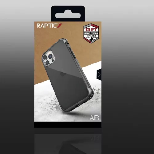 Raptic X-Doria Air tok iPhone 14 Pro Max páncélozott fekete tok