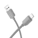 HOCO kábel USB A - Type C 3A X113 1 m szürke