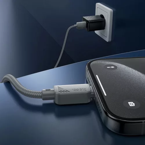 HOCO kábel USB A - Type C 3A X113 1 m szürke
