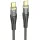 HOCO kábel Type C to Type C 3A 60W U121 1,2 m fekete