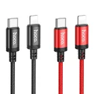 HOCO kábel Type C - Lightning PD 20W X89 1 m fekete