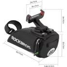 Rockbros C28 kerékpár táska nyereg alá - fekete