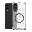 Techsuit - HoneyComb Shield MagSafe - Samsung Galaxy S25 Edge - Fehér tok