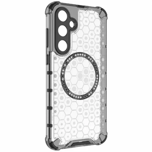 Techsuit - HoneyComb Shield MagSafe - Samsung Galaxy A35 5G - Fehér tok