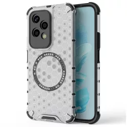   Techsuit - HoneyComb Pajzs MagSafe - Honor 200 Lite - Fehér tok