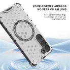 Honor Magic7 Lite / X9c Fehér Techsuit HoneyComb Shield MagSafe tok